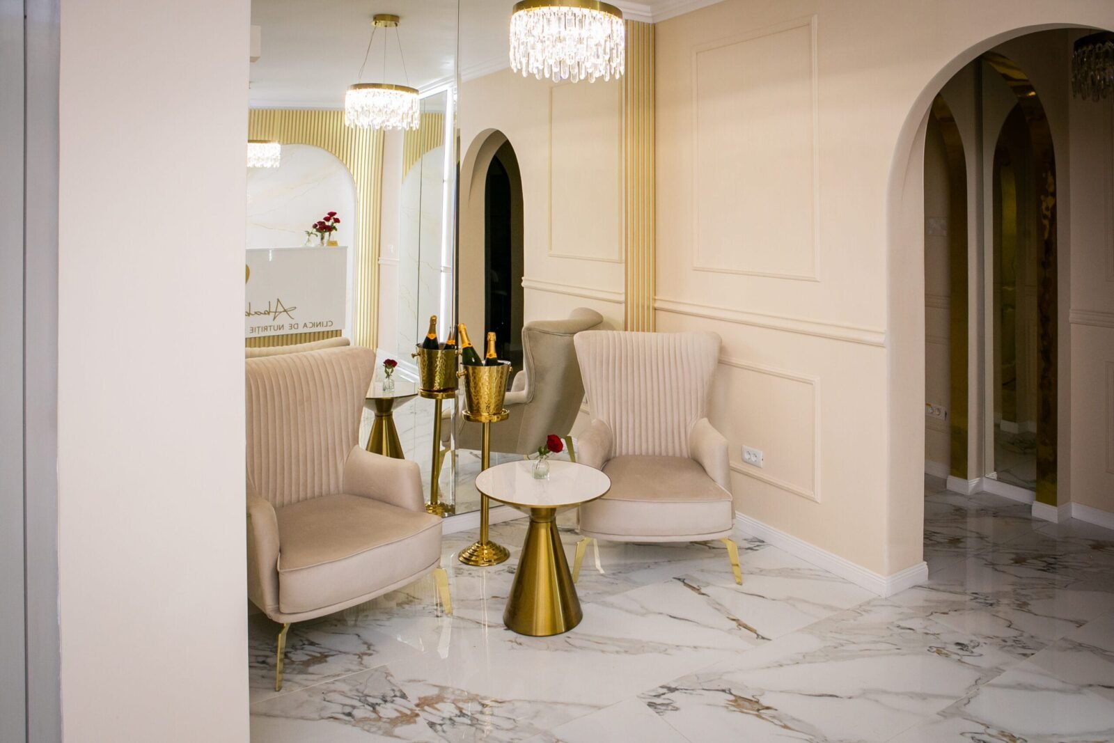 clinica ababi interior receptie