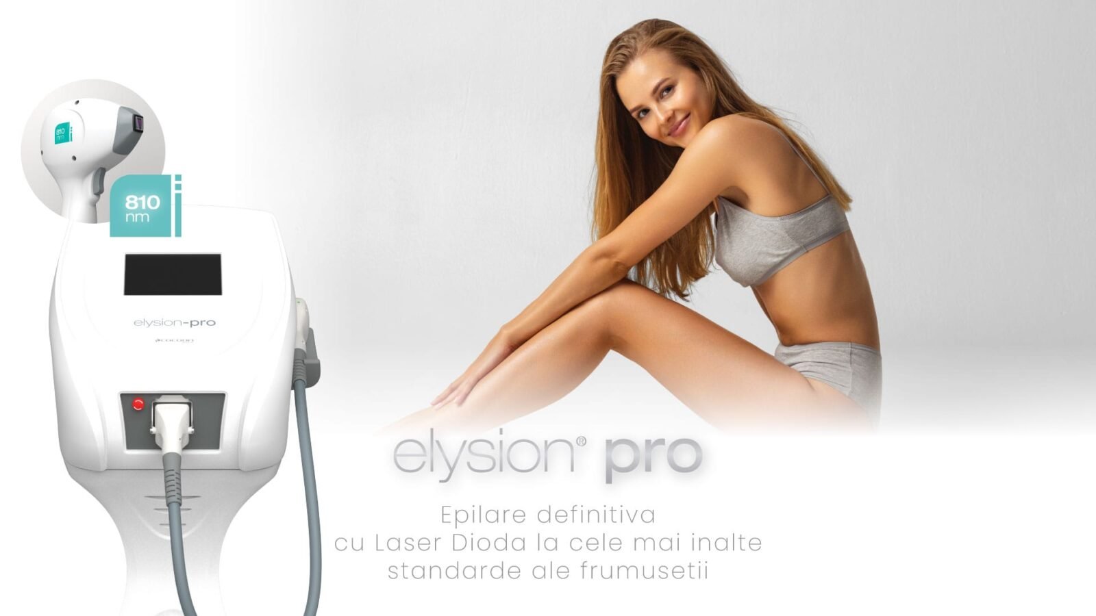 Elysion Pro 3500W, epilare definitivă laser – Clinica Ababi Radu