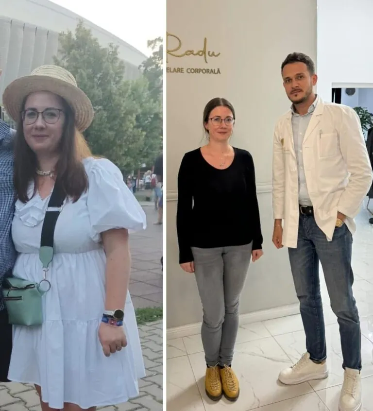 Rezultate nutriție și dietetică – înainte și după – Clinica Ababi Radu